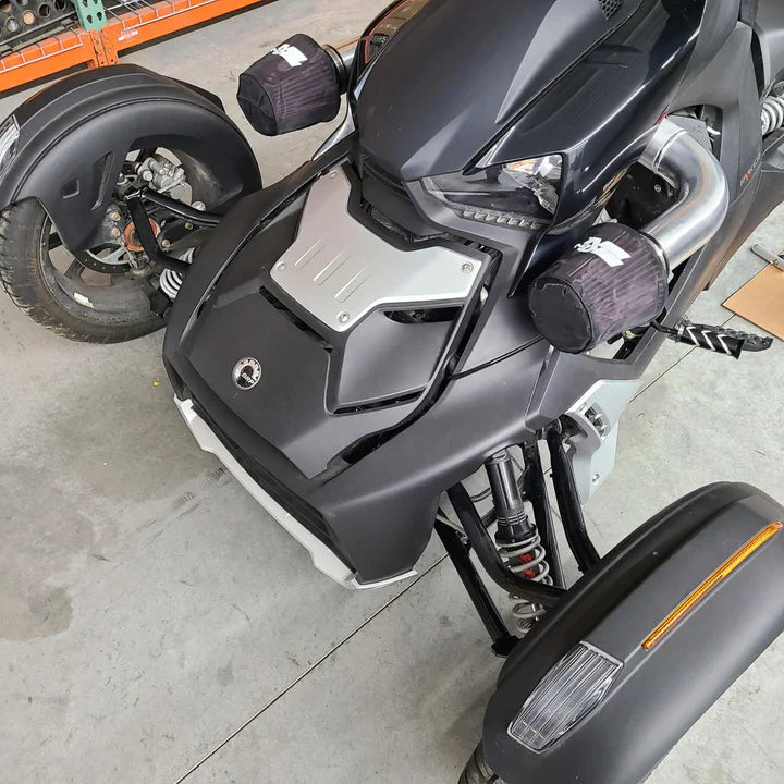Load image into Gallery viewer, Can Am Ryker Dual Intake Kit Silber Turbos
