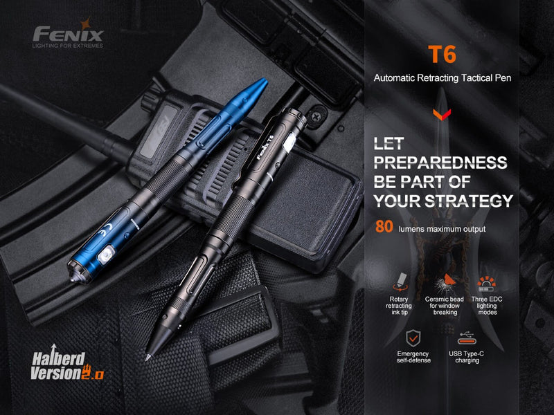 Load image into Gallery viewer, Fenix T6 Tactical LED Penlight
