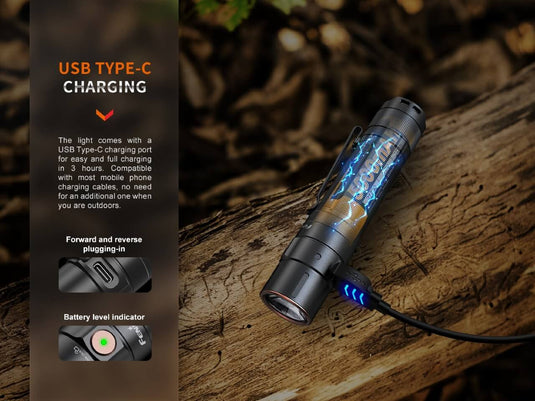 Fenix E35R High-Performance Rechargeable LED Flashlight