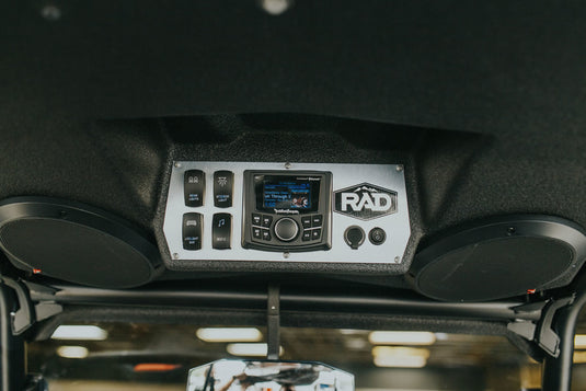 RAD Audio Top Level 2 (with Subwoofers)-Polaris RZR 4 •Fits 2014-Up RZR 4