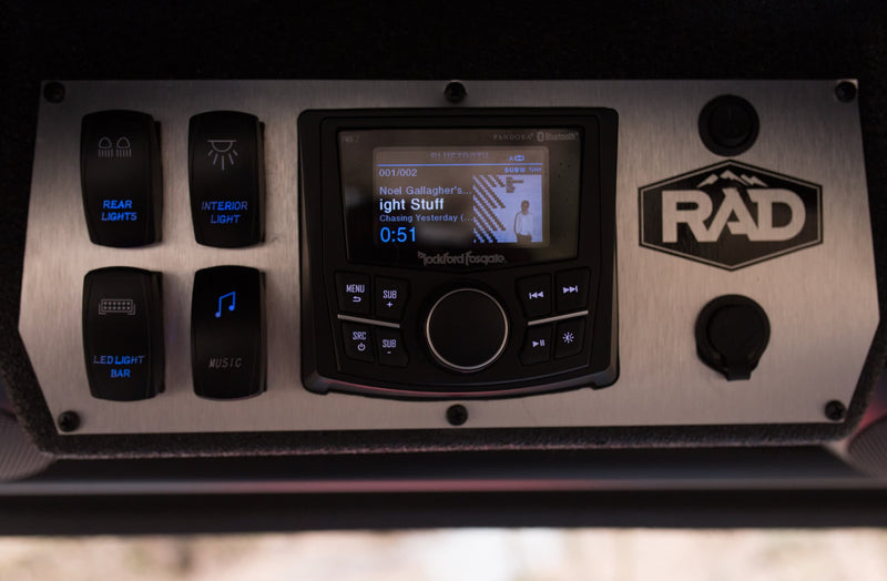 Load image into Gallery viewer, RAD Audio Top Level 1-Polaris RZR 2 Seater •Fits 2014-Up 900/1000/Turbo •Fits 2014-Up 900/1000/Turbo
