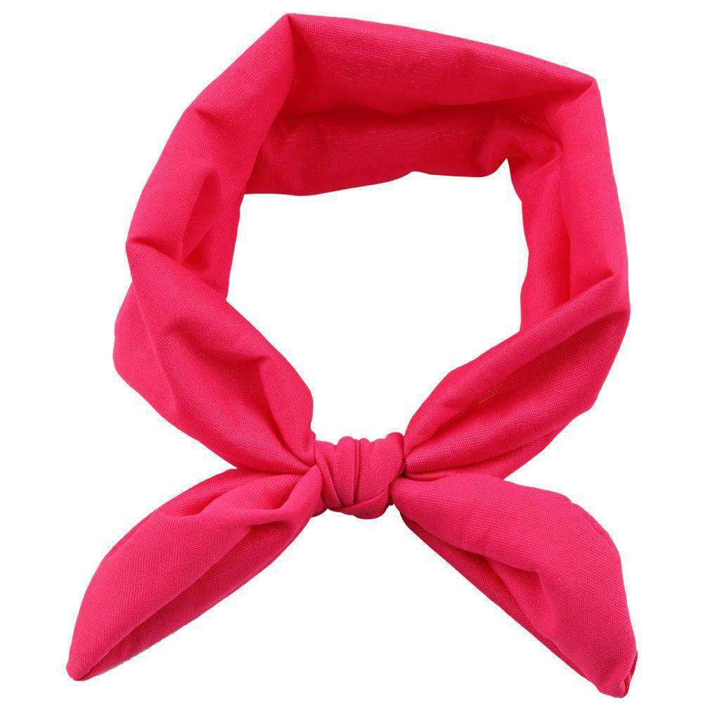 Newborn Baby Solid Color Bunny Ear Shape Elastic Headband - Skoutley Outdoors LLC