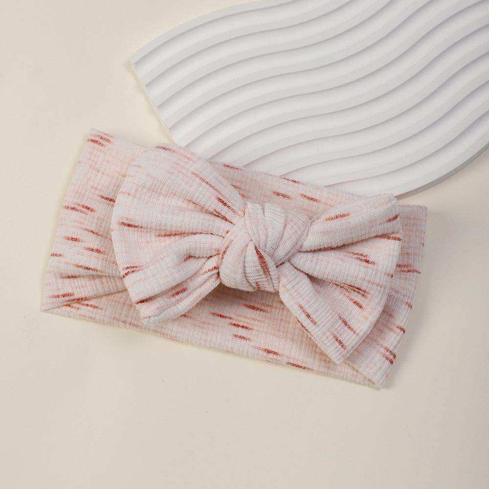 Printed Bow Headband for Baby with Fontanelle Protection - Skoutley Outdoors LLC