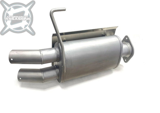 Aftermarket Assassins Stainless Slip-On Exhaust for RZR Pro R