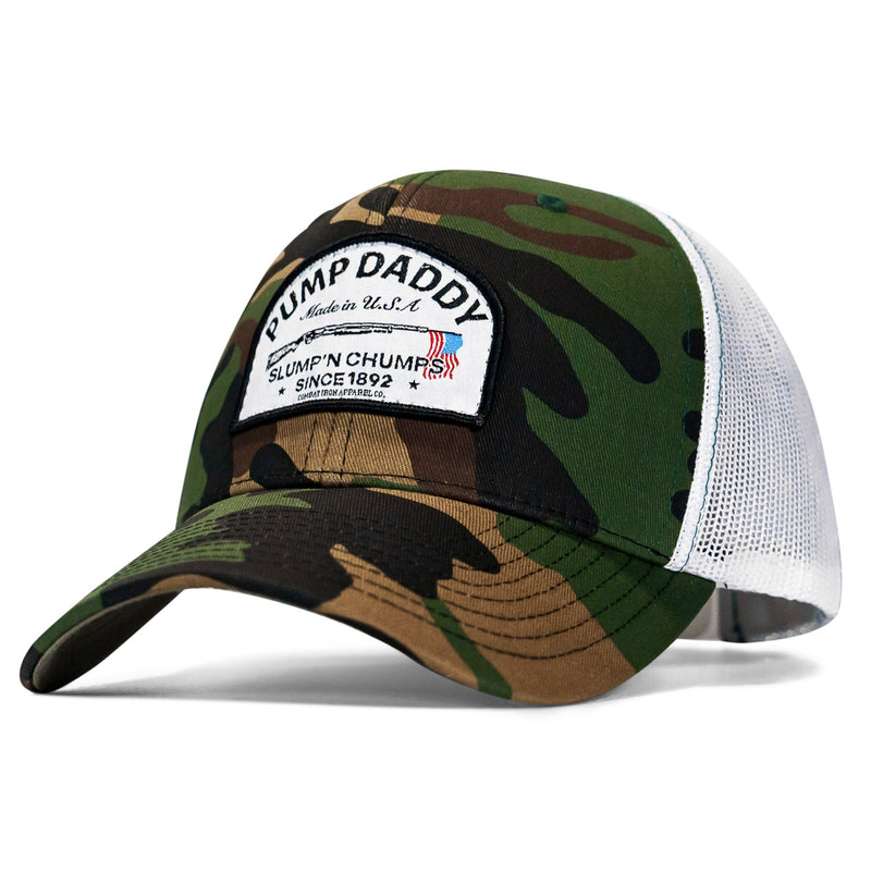 Load image into Gallery viewer, Pump Daddy Slump'n Chumps Original Patch SnapBack
