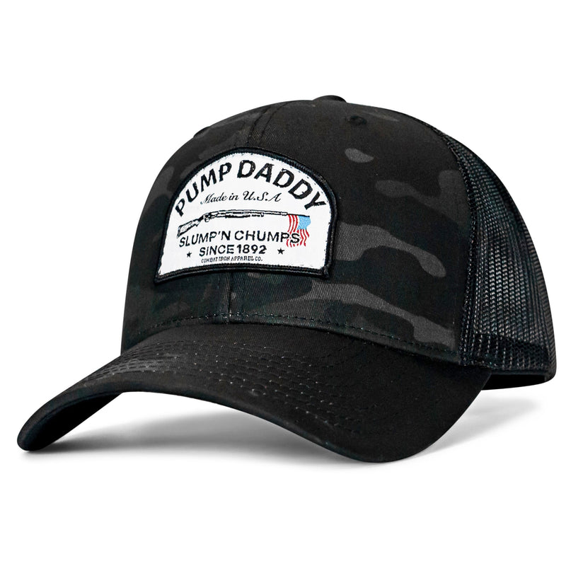 Load image into Gallery viewer, Pump Daddy Slump'n Chumps Original Patch SnapBack
