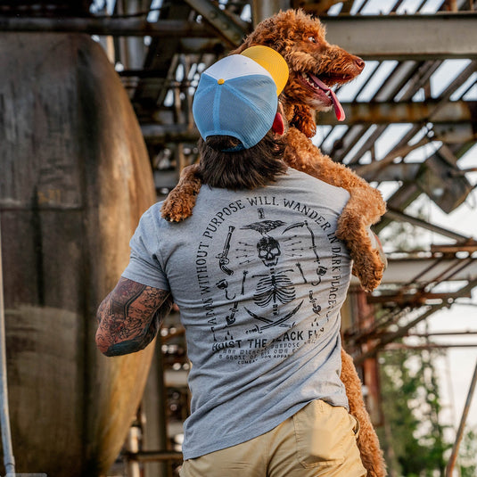 Hoist the Black Flag Skull & Bones Men's T-Shirt