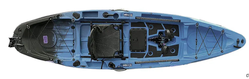 Load image into Gallery viewer, Rapido 10.8ft Fin Drive Modular Fishing Kayak
