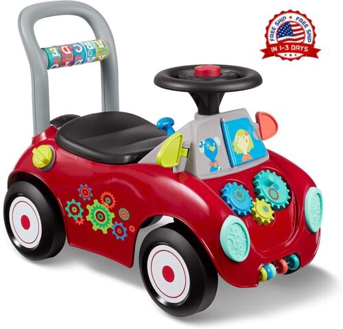 Load image into Gallery viewer, Push Car for Kids with Horn, Music, and Storage - Perfect for Boys and Girls
