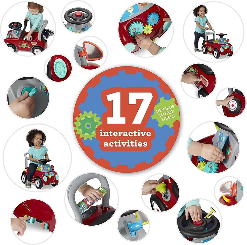 Load image into Gallery viewer, Push Car for Kids with Horn, Music, and Storage - Perfect for Boys and Girls
