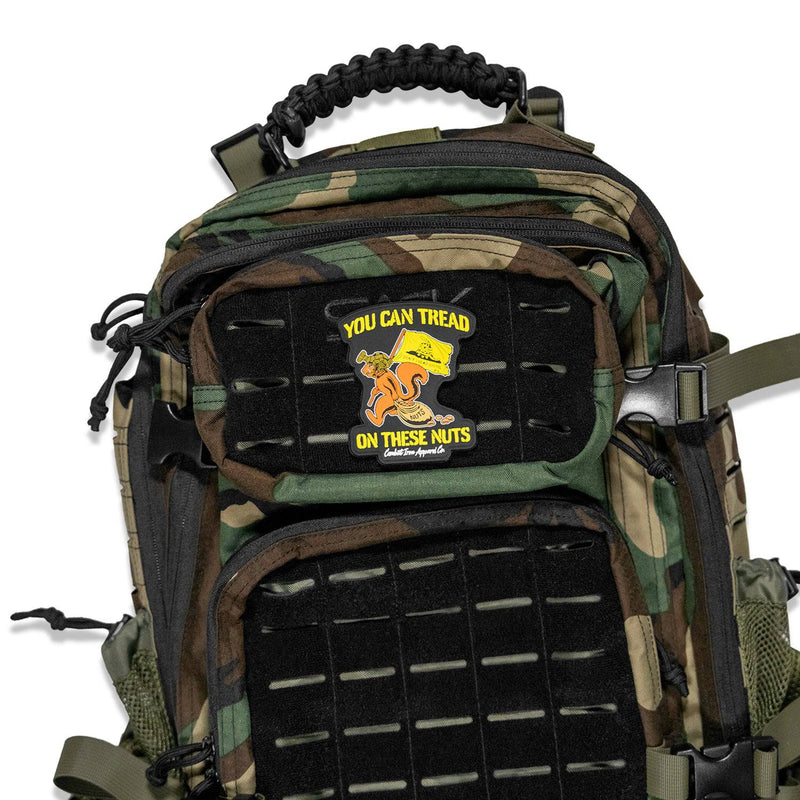 Load image into Gallery viewer, You Can Tread On These Nuts Tactical Squirrel PVC Patch

