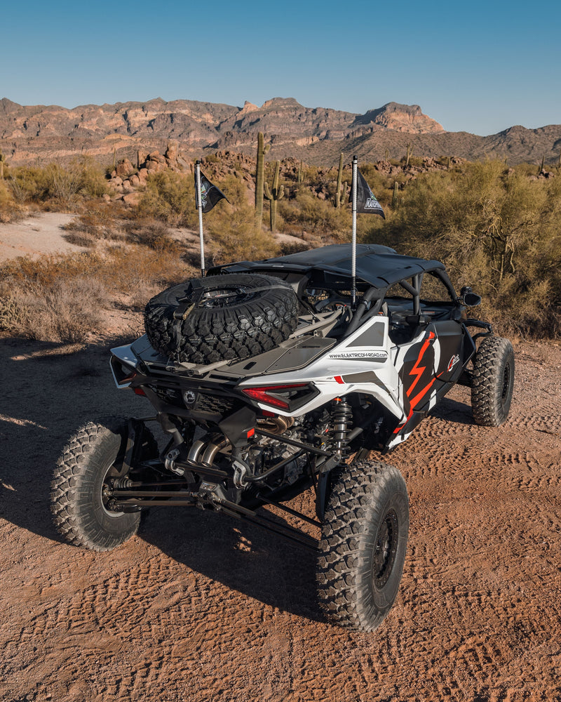 Load image into Gallery viewer, 2024 to Current Can-am Maverick R Volt Tire Rack for Volt Baja Box
