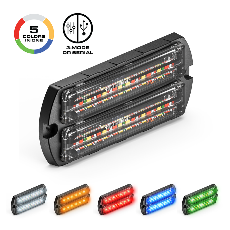 Load image into Gallery viewer, Feniex Q Series Flat Dual Surface Mount LED Grille Light

