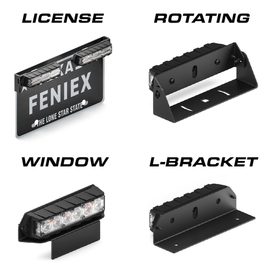 Feniex Q Series Flat Surface Mount LED Grille Light