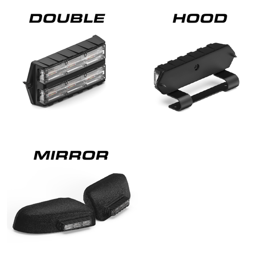 Feniex Q Series Flat Surface Mount LED Grille Light