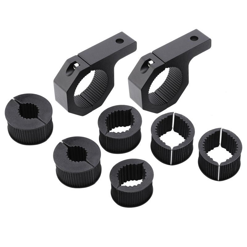 Load image into Gallery viewer, (2pcs/set) 1~2 inch Roll Cage LED Light Bar Mounting Brackets
