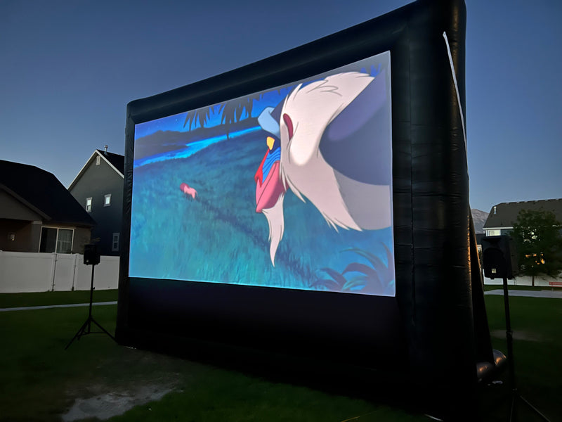 Load image into Gallery viewer, Elite Outdoor Movies Professional 17' Inflatable Screen
