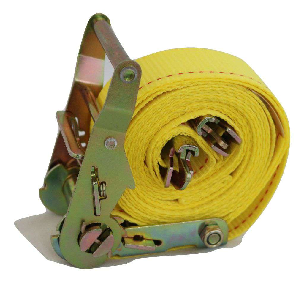 2" x 12 Ft Interior Van Ratchet E-Track Straps w/ Spring E Fittings | 1,000 PACK