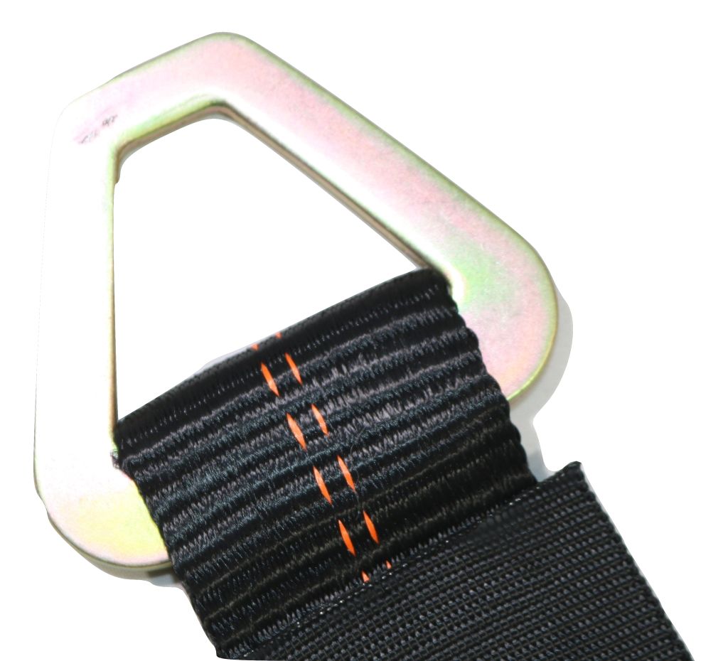 24 Inch Axle Straps Auto Car Hauler Tie Downs Tow Wrecker 4 PACK | BLACK
