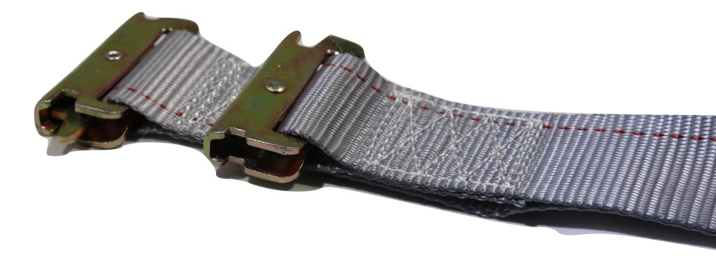 2" x 16  Ft Logistic Van Ratchet E-Track Straps w/ Spring E Fittings | 4 PACK