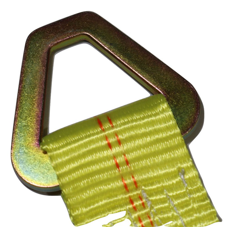 Load image into Gallery viewer, 36 Inch Axle Straps Auto Car Hauler Tie Downs Tow Wrecker YELLOW | 4 PACK
