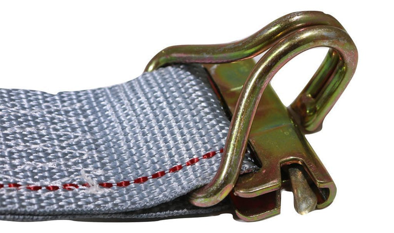 Load image into Gallery viewer, 2&quot; x 16 Ft Ratchet Strap w/ Spg E &amp; Wire Hk for E &amp; F-Tracks | 50 PACK
