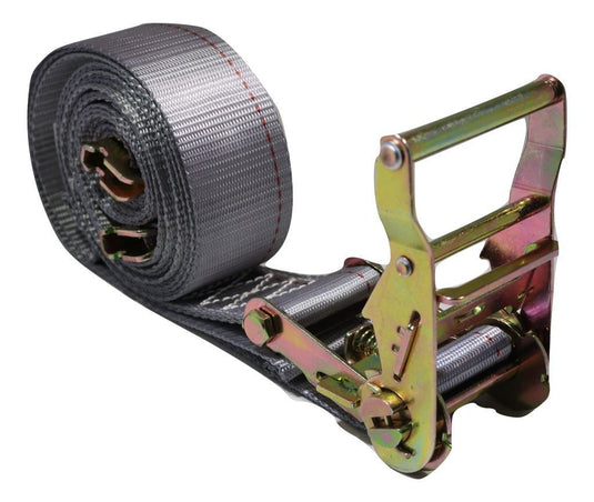 2"x 16 Ft Logistic Van Ratchet E-Track Straps w/ Spring E Fittings | 50 PACK