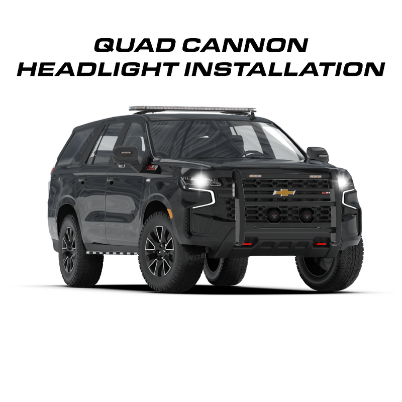 Load image into Gallery viewer, Feniex Quad Cannon LED Hide-Away
