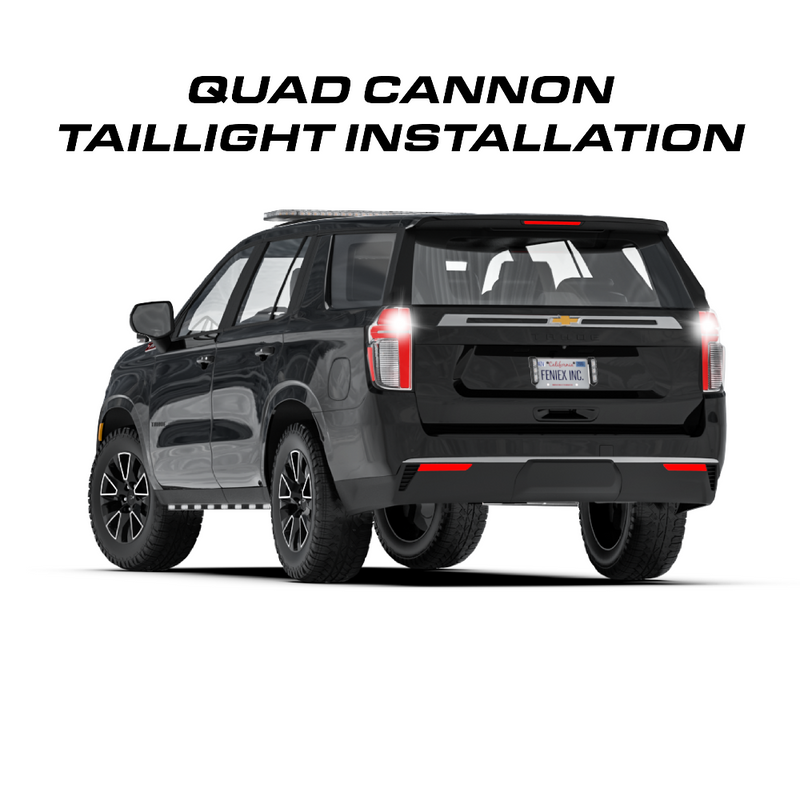Load image into Gallery viewer, Feniex Quad Cannon LED Hide-Away
