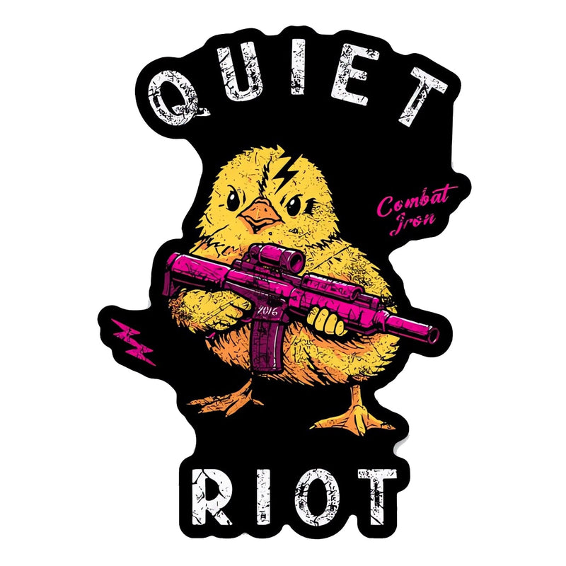 Load image into Gallery viewer, Quiet Riot Duck Decal
