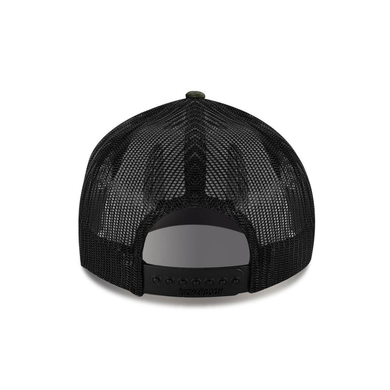Load image into Gallery viewer, RA Branded Leather Mesh Hat
