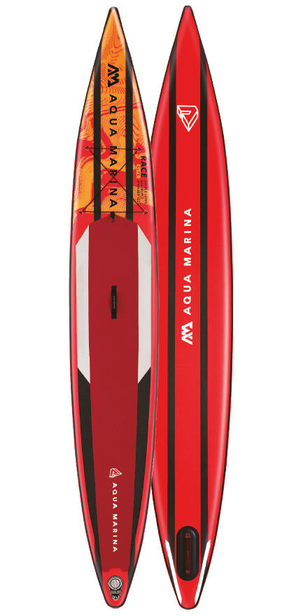 Load image into Gallery viewer, Aqua Marina RACE ELITE 14'0" Inflatable Paddle Board Racing SUP
