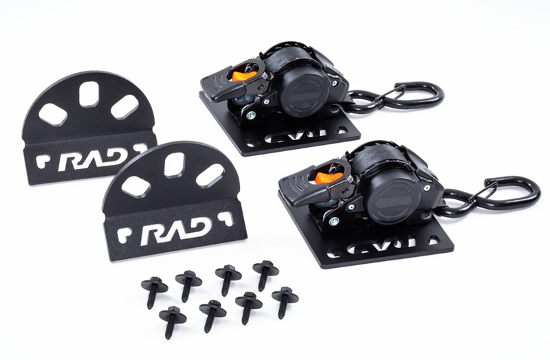 Load image into Gallery viewer, RAD Deal Mounted Ratchet Strap Kit
