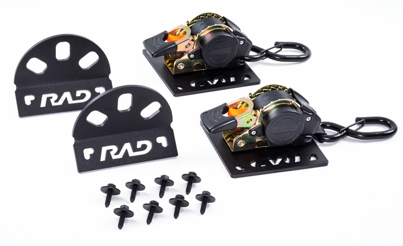 Load image into Gallery viewer, RAD Deal Mounted Ratchet Strap Kit
