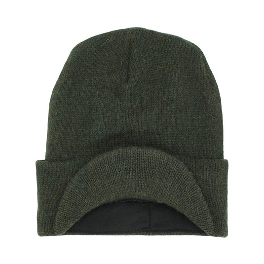 Brimmed Alpaca Knit Radar Mash Hat