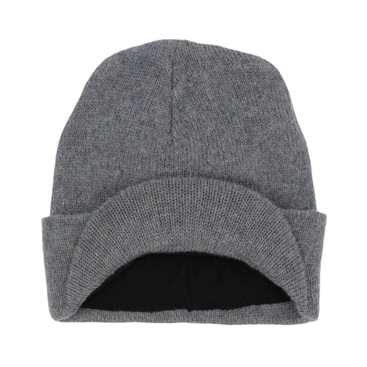 Brimmed Alpaca Knit Radar Mash Hat