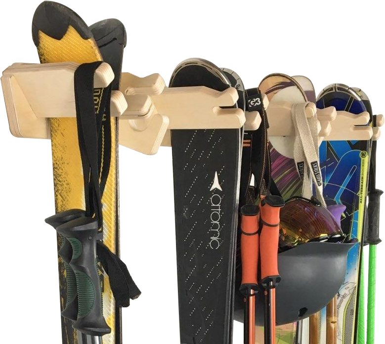 Load image into Gallery viewer, THE APRES ski wall rack
