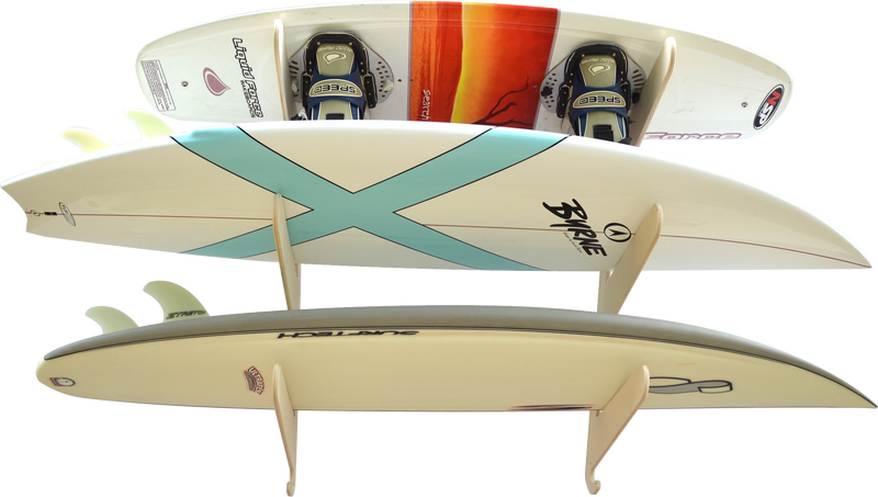 Load image into Gallery viewer, THE EXHIBITOR surfboard wall rack
