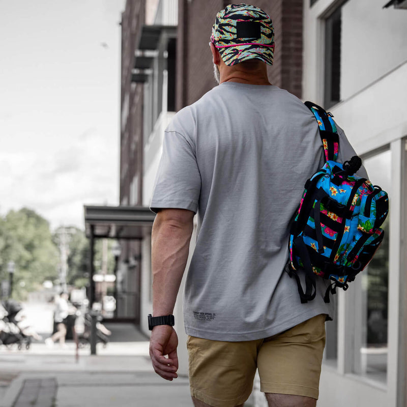 Load image into Gallery viewer, American Flag Patch Weekender Performance Snapback Hat
