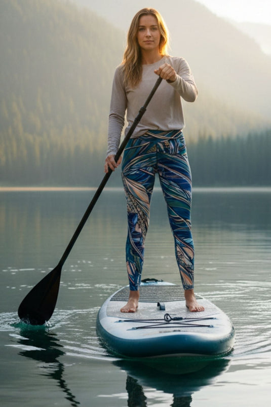 Rainbow Ridge High-Waisted Leggings