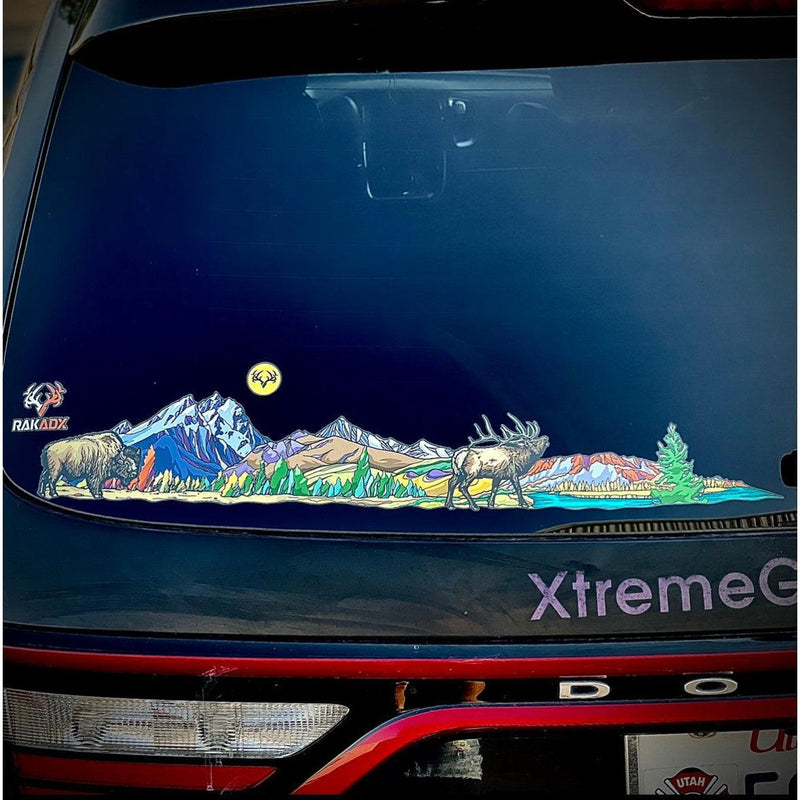 Load image into Gallery viewer, Rak Scape Sticker - Rocky Mtns
