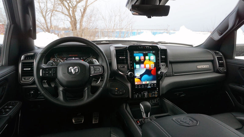 Load image into Gallery viewer, 2025-2027 RAM 1500 OEM 8-inch to 12-inch Touchscreen Upgrade kit
