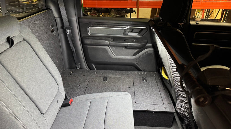Load image into Gallery viewer, RAM - 1500 - 2019-Present - 5th Gen. - Crew Cab - Explore Series - Second Row Seat Delete Plate System
