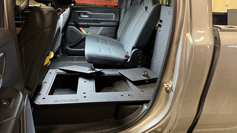 Load image into Gallery viewer, RAM - 1500 - 2019-Present - 5th Gen. - Crew Cab - Explore Series - Second Row Seat Delete Plate System
