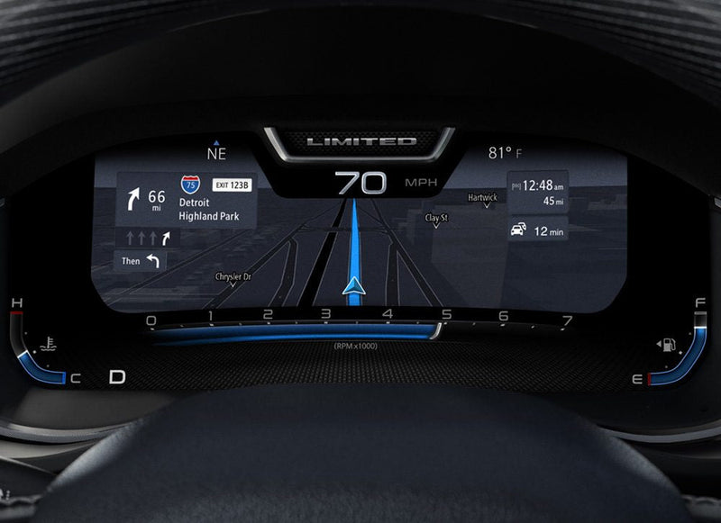 Load image into Gallery viewer, 2019–2024 RAM 1500 12″ OEM Digital Cluster Plug and Play Kit
