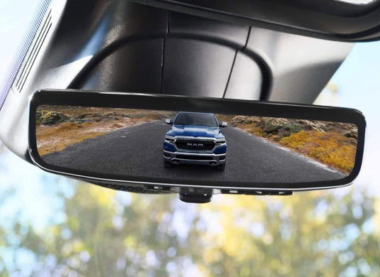 2023–2024 OEM 2500 / 3500 Digital Rear View Mirror 3.0 (Side Tow Cameras Enabled)