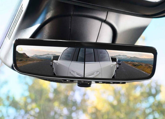 2023–2024 OEM 2500 / 3500 Digital Rear View Mirror 3.0 (Side Tow Cameras Enabled)