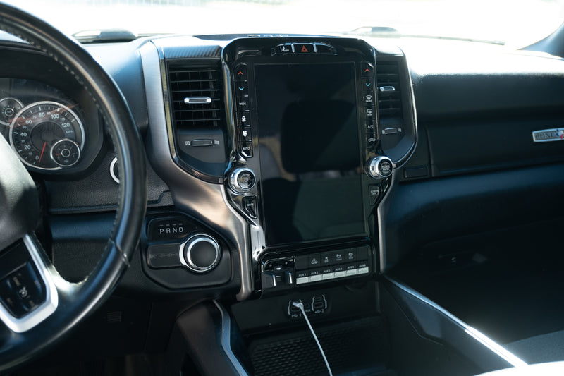 Load image into Gallery viewer, 2019–2021 Ram 2500/3500 Uconnect 5 12-Inch Screen Upgrade Kit UBQ – Wireless Apple CarPlay &amp; Android Auto
