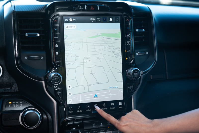 Load image into Gallery viewer, 2025-2027 RAM 1500 OEM 8-inch to 12-inch Touchscreen Upgrade kit
