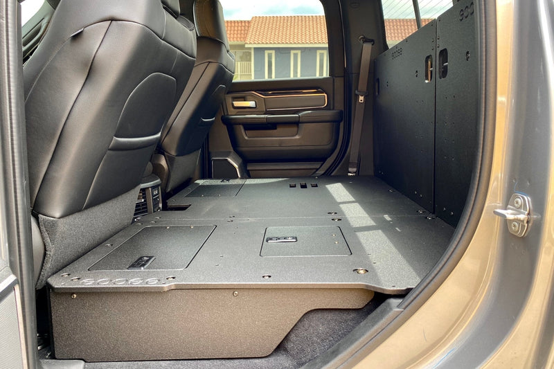 Load image into Gallery viewer, Ram 2500/3500 2009-Present 4th &amp; 5th Gen. Crew Cab - Second Row Seat Delete Plate System
